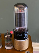 Load image into Gallery viewer, Tung-Sol 6V6 6V6GT Black Plate Vacuum Tube Valve Clear Glass For Your Univalve
