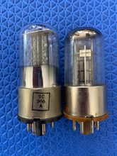 Load image into Gallery viewer, 2 US-Made Milspec 6J5 6J5GT VT94 VT-94D Metal Base Vacuum Tubes Valves NOS-Testing Lot Of Two