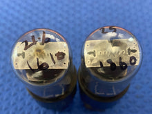 Load image into Gallery viewer, Matched Pair RCA 6K6 6K6GT Vacuum Tubes Valves