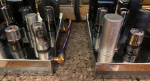 Load image into Gallery viewer, Matched Pair General Electric GE 6SN7 6SN7GTA Vacuum Tubes Copper Support Rods NOS NIB