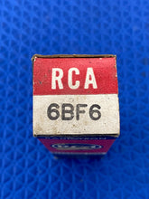 Load image into Gallery viewer, RCA 6BF6 Vacuum Tube Valve NOS NIB