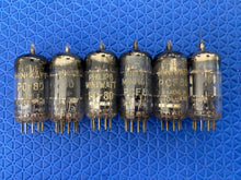 Load image into Gallery viewer, 6 Philips Miniwatt PCF80 9U8 Vacuum Tubes Valves Lot Of Six