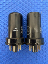 Load image into Gallery viewer, Matched Pair General Electric GE 6SJ7 6J8P Vacuum Tubes Valves NOS-Testing