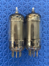 Load image into Gallery viewer, Matched Pair Sylvania 6AU6 Vacuum Tubes Valves