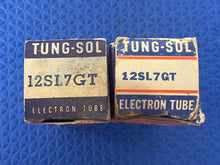 Load image into Gallery viewer, Matched Pair Tung-Sol 12SL7 12SL7GT Vacuum Tubes Valves NOS NIB