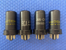 Load image into Gallery viewer, 4 US-Made 12SC7 Vacuum Tubes Valves Lot Of Four