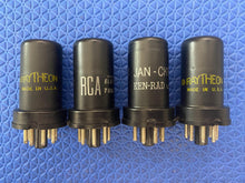 Load image into Gallery viewer, 4 US-Made 12SC7 Vacuum Tubes Lot Of Four