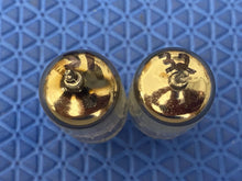 Load image into Gallery viewer, Matched Pair General Electric GE 5654 6AK5 6AK5W 6J1 6J2 Milspec Industrial Vacuum Tubes Valves