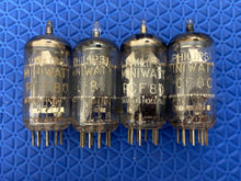 Load image into Gallery viewer, Matched Quad Philips What Miniwatt PCF80 9U8 Vacuum Tubes Valves
