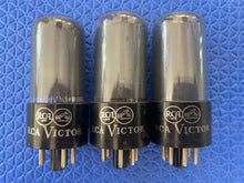 Load image into Gallery viewer, 3 RCA Victor 50L6 50L6GT Vacuum Tubes Gray Glass Lot Of Three