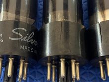 Load image into Gallery viewer, 3 Silvertone 50L6 50L6GT Vacuum Tubes Valves Coated Glass Lot Of Three