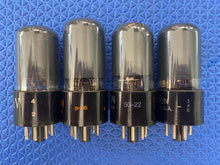 Load image into Gallery viewer, 4 Hytron 50L6 50L6GT Vacuum Tubes Valves Gray Glass Lot Of Four