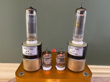 Load image into Gallery viewer, Matched Pair Matsushita 6AQ5 6AQ5A Vacuum Tubes NOS-Testing