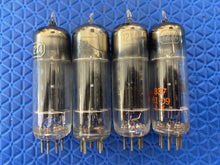 Load image into Gallery viewer, 4 US-Made 12X4 Black Plate Vacuum Tubes Valves Rectifiers Lot Of Four