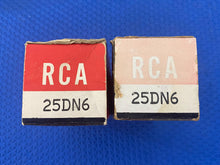 Load image into Gallery viewer, 2 RCA 25DN6 Vacuum Tubes Valves NOS NIB Lot Of Two