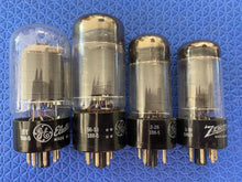 Load image into Gallery viewer, 4 General Electric GE 6AV5 6AV5GA 6AV5GT Vacuum Tubes Valves NOS NIB Lot Of Four