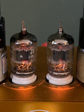 Load image into Gallery viewer, Matched Pair General Electric GE 5654 6AK5 6AK5W 6J1 6J2 Milspec Industrial Vacuum Tubes Valves