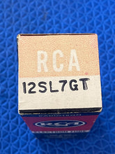 Load image into Gallery viewer, Pair RCA 12SL7 12SL7GT Vacuum Tubes Valves Gray Bottle NOS NIB