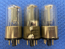 Load image into Gallery viewer, 3 RCA 6J5 6J5GT Metal Base Vacuum Tubes Lot Of Three