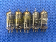 Load image into Gallery viewer, 5 US-Made 6BJ6 Vacuum Tubes NOS NIB 1 Milspec Lot Of Five