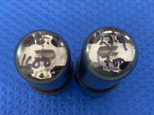 Load image into Gallery viewer, Matched Pair Sylvania 6K6 6K6GT Gray And Silver Bottles Vacuum Tubes Valves