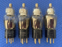 Load image into Gallery viewer, 4 National Union NU 2X2 2X2A JANCNU2X2 JANCNU2X2A VT119 879 Milspec Vacuum Tubes Lot Of Four