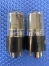 Load image into Gallery viewer, Matched Pair RCA 6K6 6K6GT Vacuum Tubes Valves