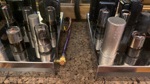 Load image into Gallery viewer, Matched Pair General Electric GE 6SN7 6SN7GTB Vacuum Tubes Valves Copper Support Rods