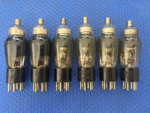 Load image into Gallery viewer, 6 Zenith Type / Number 58 #58 Vacuum Tubes Valves Engraved Stamped Base Lot Of Six