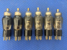 Load image into Gallery viewer, 6 Zenith Type / Number 58 #58 Vacuum Tubes Valves Engraved Stamped Base Lot Of Six