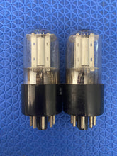 Load image into Gallery viewer, Matched Pair General Electric GE 12SL7 12SL7GT Vacuum Tubes Valves NOS NIB