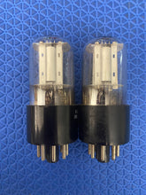Load image into Gallery viewer, Matched Pair General Electric GE 12SL7 12SL7GT Vacuum Tubes Valves NOS NIB
