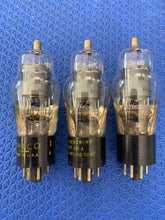 Load image into Gallery viewer, 3 Philco 12K7 12K7G Vacuum Tubes Valves NOS NIB Shoulder ST Style Lot Of Three