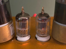 Load image into Gallery viewer, Matched Pair Unitron 6AK5 5654 6J1 6J2 Vacuum Tubes NOS NIB