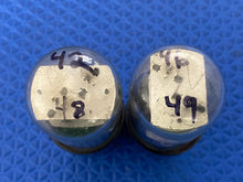 Load image into Gallery viewer, Matched Pair Sylvania 12SL7 12SL7GT JANCHS12SL7GT Vacuum Tubes Valves US Navy Milspec NOS NIB