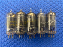 Load image into Gallery viewer, 5 US-Made 6BJ6 Vacuum Tubes Valves NOS NIB 1 Milspec Lot Of Five