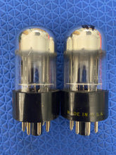 Load image into Gallery viewer, Matched Pair Sylvania 12SL7 12SL7GT Vacuum Tubes Valves NOS-Testing