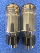 Load image into Gallery viewer, Matched Pair 6CA7 EL34 Sovtek Reflektor H3B3 Fat Bottle Vacuum Tubes Valves NOS NIB