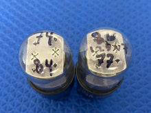 Load image into Gallery viewer, Matched Pair RCA 12SN7 12SN7GTB Vacuum Tubes Valves NOS-Testing