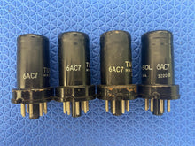 Load image into Gallery viewer, 4 Tung-Sol 6AC7 Vacuum Tubes Lot Of Four