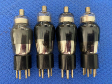 Load image into Gallery viewer, 4 Ken-Rad Number / Type 58 #58 Vacuum Tubes Valves Engraved Stamped Base Lot Of Four