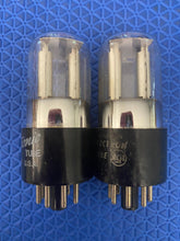 Load image into Gallery viewer, Matched Pair General Electric GE 12SL7 12SL7GT Vacuum Tubes Valves NOS NIB