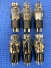 Load image into Gallery viewer, 6 US-Made Number Type 43 #43 Vacuum Tubes Valves Lot Of Six