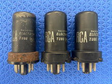 Load image into Gallery viewer, 3 RCA 12SC7 Vacuum Tubes Valves Lot Of Three