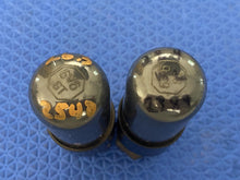 Load image into Gallery viewer, Matched Pair Hytron 6V6 6V6GT Vacuum Tubes Black Glass NOS-Testing