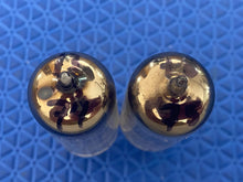 Load image into Gallery viewer, Matched Pair RCA 6CG7 6FQ7 Vacuum Tubes With Shields NOS-Testing