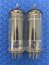 Load image into Gallery viewer, Matched Pair RCA 6CG7 6FQ7 Vacuum Tubes Valves With Shields NOS-Testing