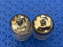 Load image into Gallery viewer, Matched Pair RCA 6AK5 Vacuum Tubes Steel Plates