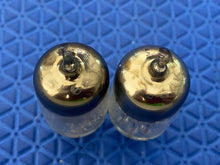 Load image into Gallery viewer, Matched Pair CBS Hytron 6AK5 Black Plate Vacuum Tubes Valves