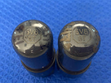 Load image into Gallery viewer, Matched Pair Hytron 6V6 6V6GT Vacuum Tubes Valves Gray Side And Top Glass